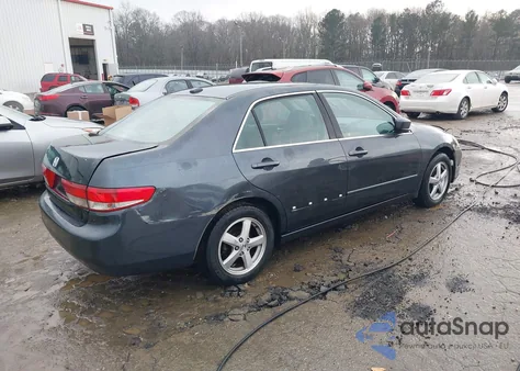 2004 Honda Accord 2.4 Ex z USA, uszkodzony, nr VIN 1HGCM56814A144654
